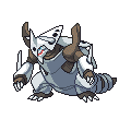 Aggron(Mega) official in-game sprite
