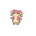 Audino official in-game sprite