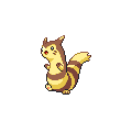 Furret official in-game sprite
