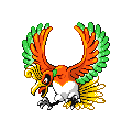 Ho-oh official in-game sprite