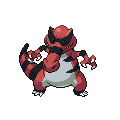 Krookodile official in-game sprite