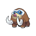 Mamoswine official in-game sprite