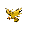 Zapdos official in-game sprite